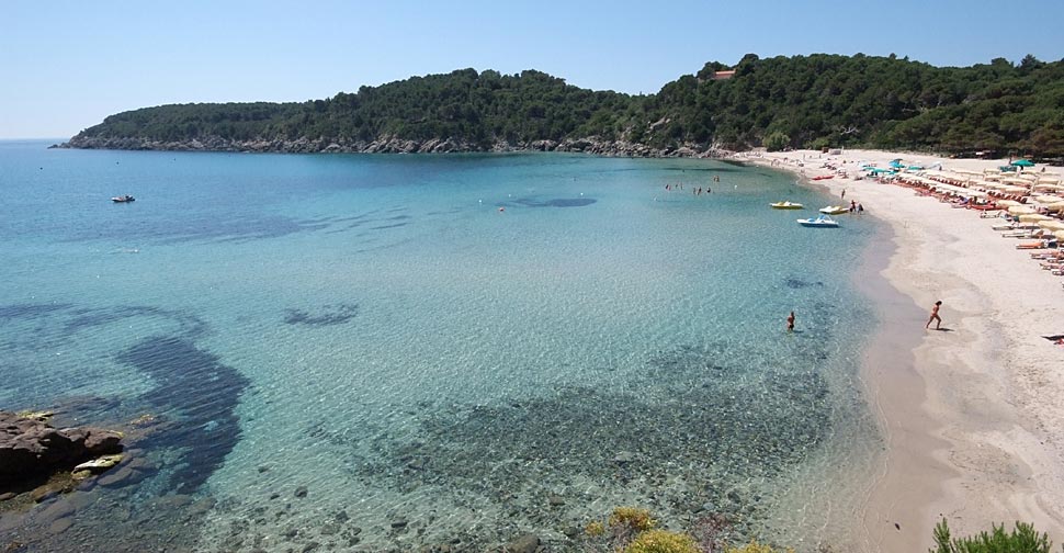 Strand von Fetovaia, Insel Elba