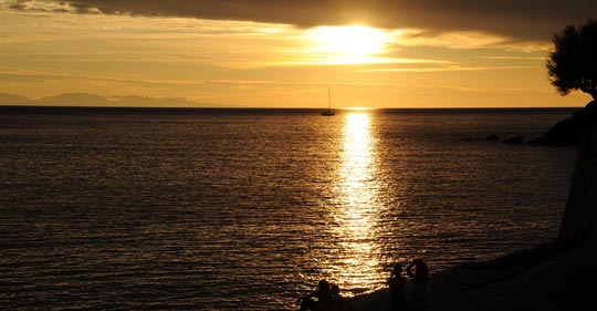 Tramonto all'Elba, Isola d'Elba